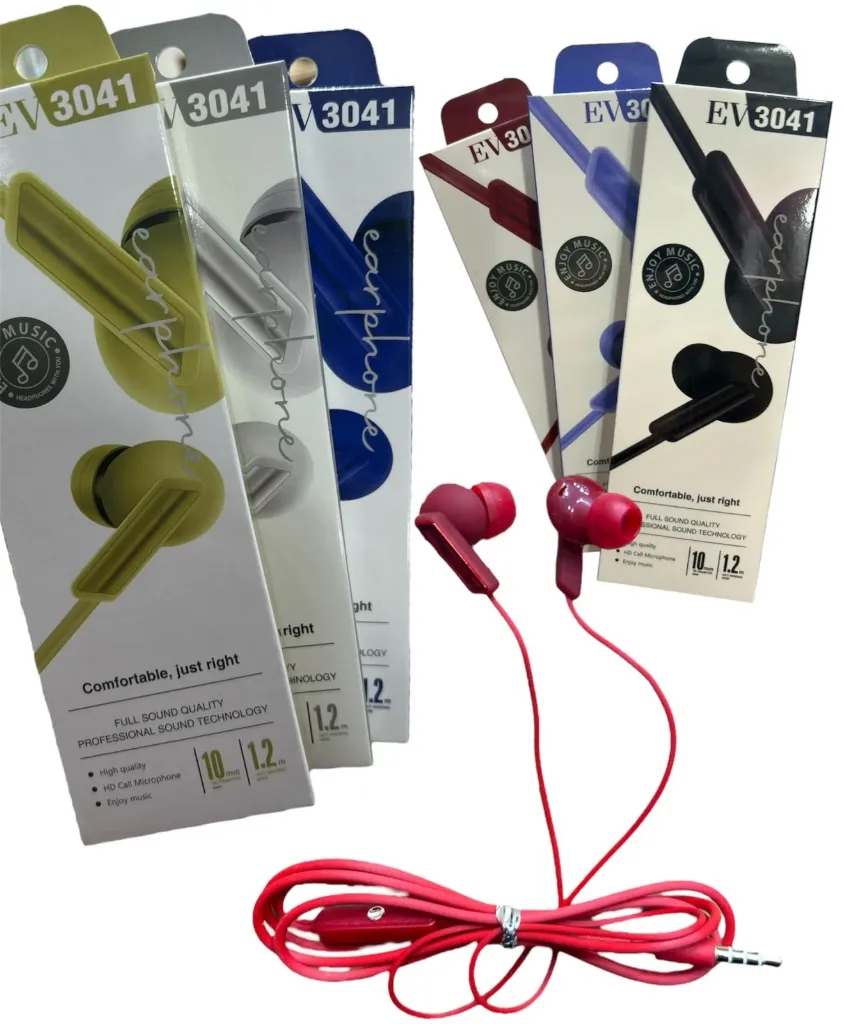 AURICULAR CON GOMITA EV3041 10mm