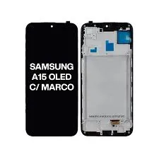MODULO SAMSUNG A15 OLED CON MARCO PANTALLA COMPLETA